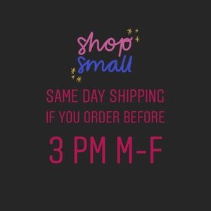 Same Day Shipping Through 12/20!